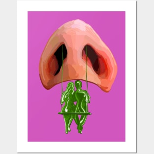 Pick your partner like you pick your nose - gross love Posters and Art